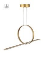 SE LED 120 MILEA PENDANT GOLD MAT Α5
