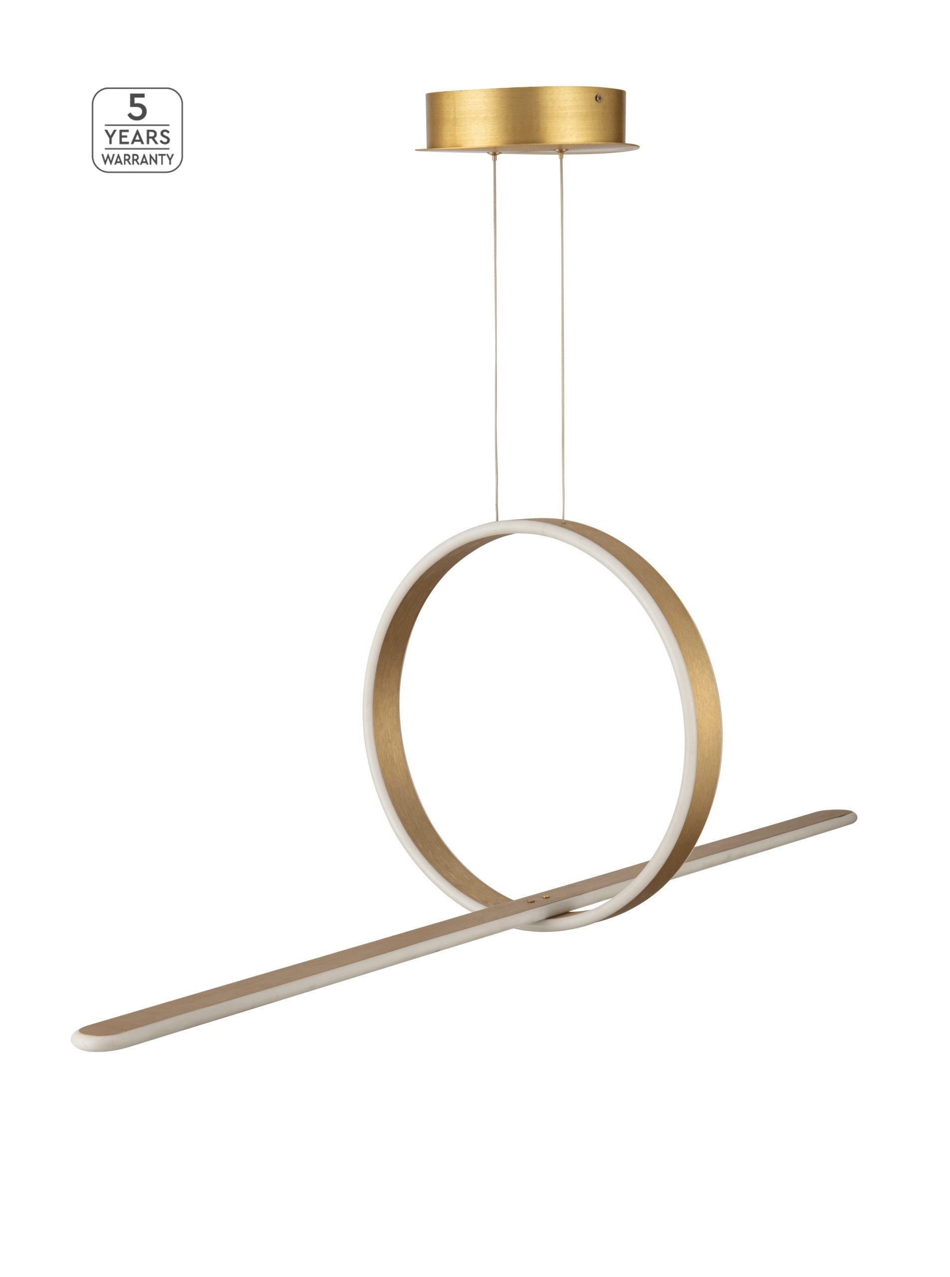 77-8120 SE LED 120 MILEA PENDANT GOLD MAT Α5 - Image 1