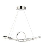 SE LED 80 MALBERA PENDANT CHROME Β5 - Image 2