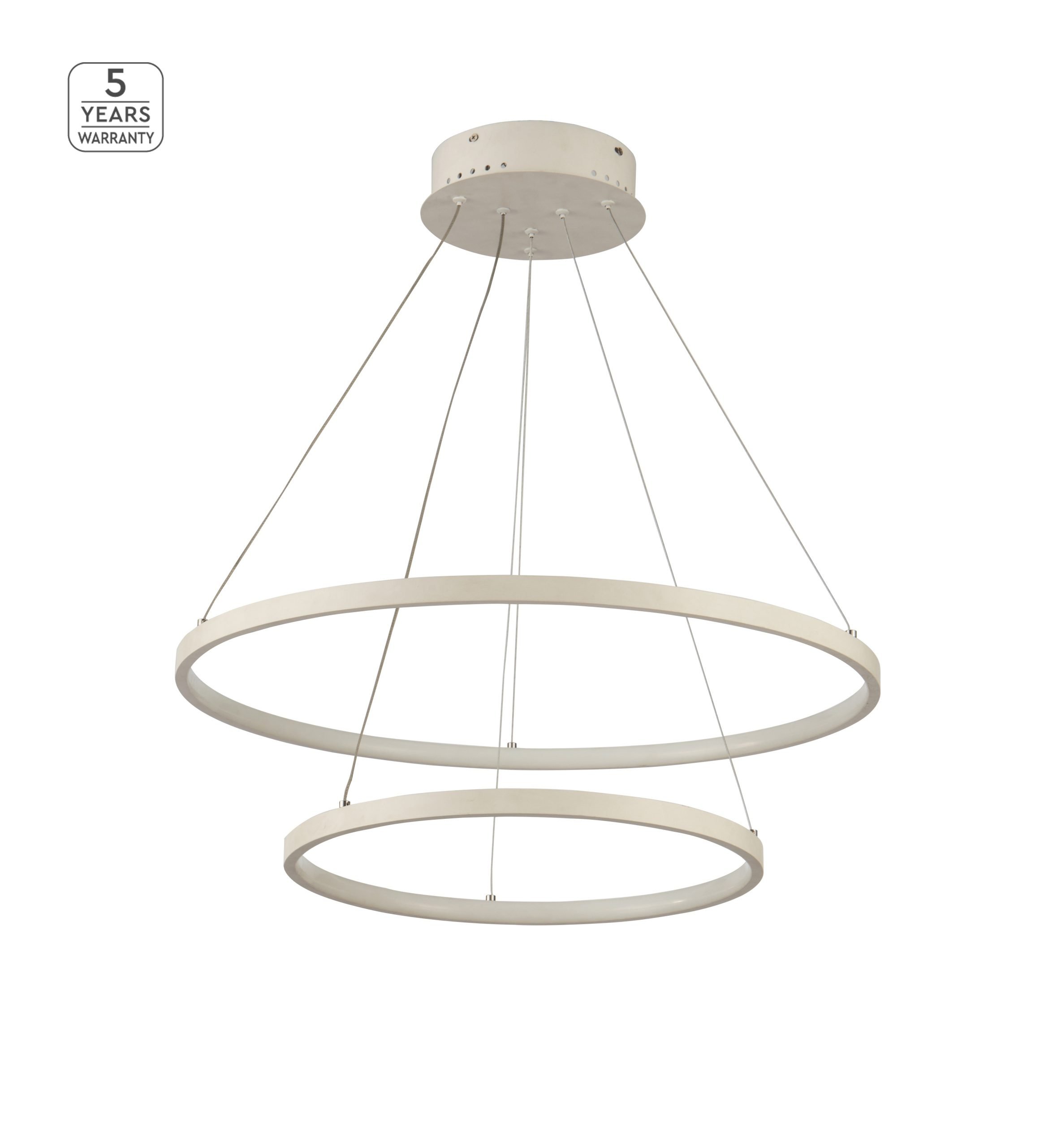 77-8134C SE LED 60-40 MORELLI PENDANT WHITE MAT Γ5 - Image 1