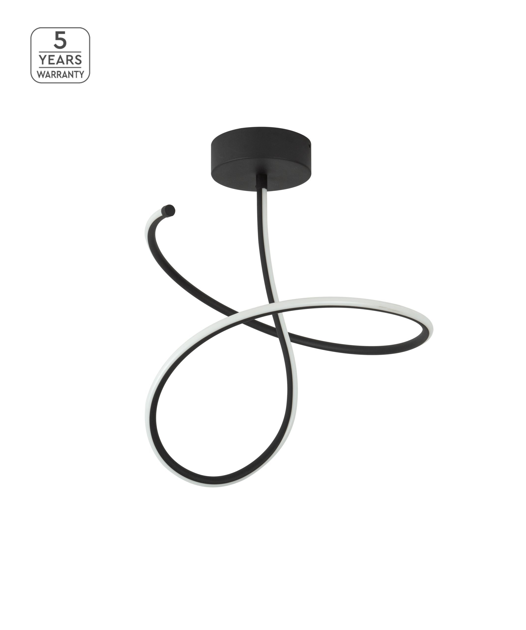 77-8167 SE LED 50 KRISHNA CEILING BLACK Δ4 - Image 1