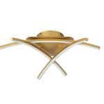 SE LED 65-3 XENA CEILING BRUSHED GOLD Ε3