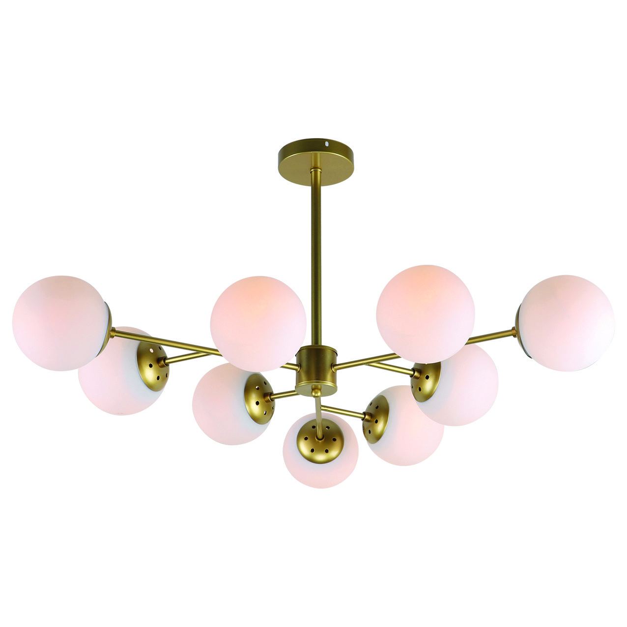 77-8178 KQ S0980-9 NERVO PENDANT GOLD WITH OPAL GLASSES Β2 - Image 1