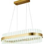 M6612-800R TORRENT BRUSHED GOLD PENDANT 1B3