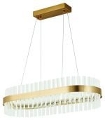 M6612-800R TORRENT BRUSHED GOLD PENDANT 1B3