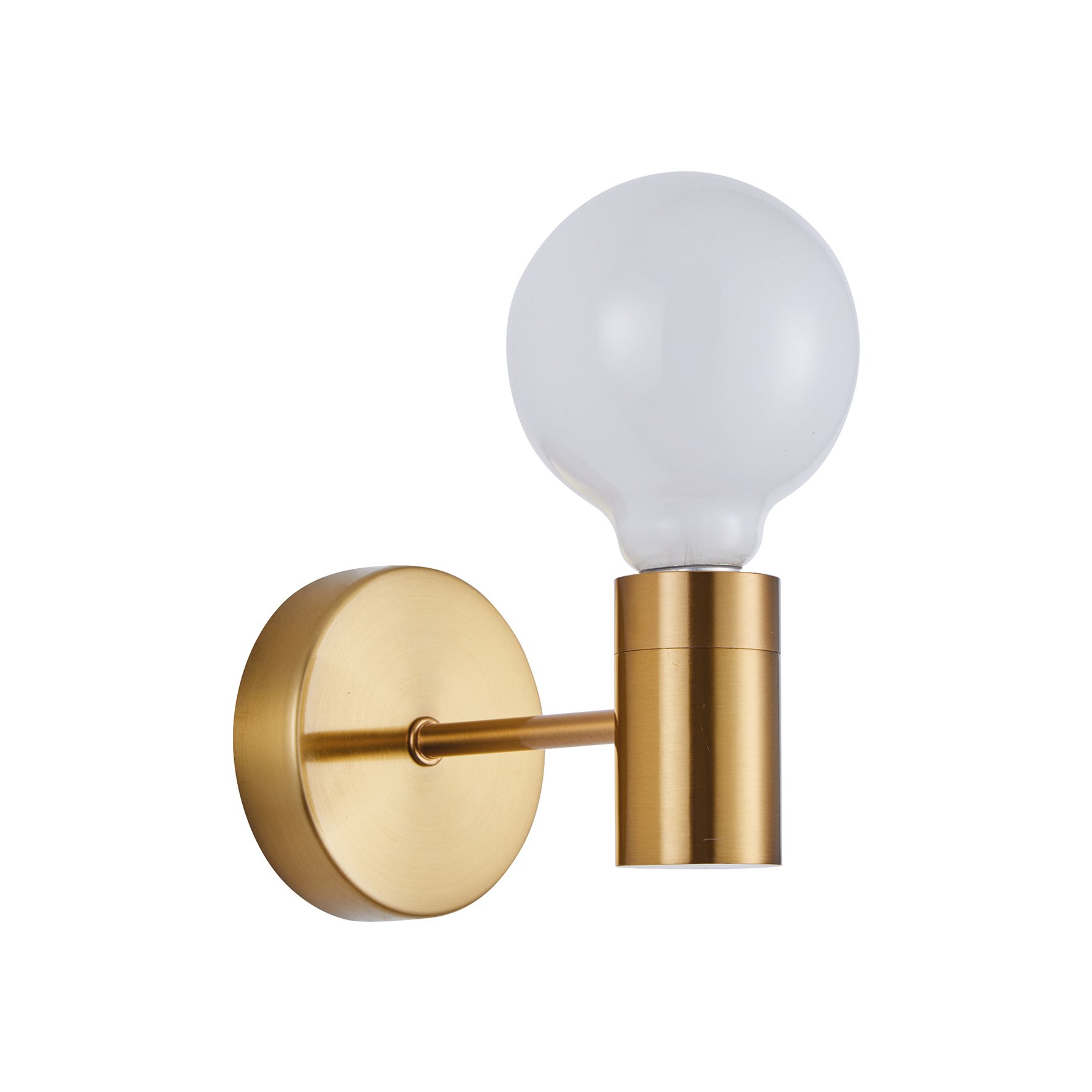 77-8252 SE21-GM-16 ADEPT GOLD MATT WALL LAMP Γ2 - Image 1