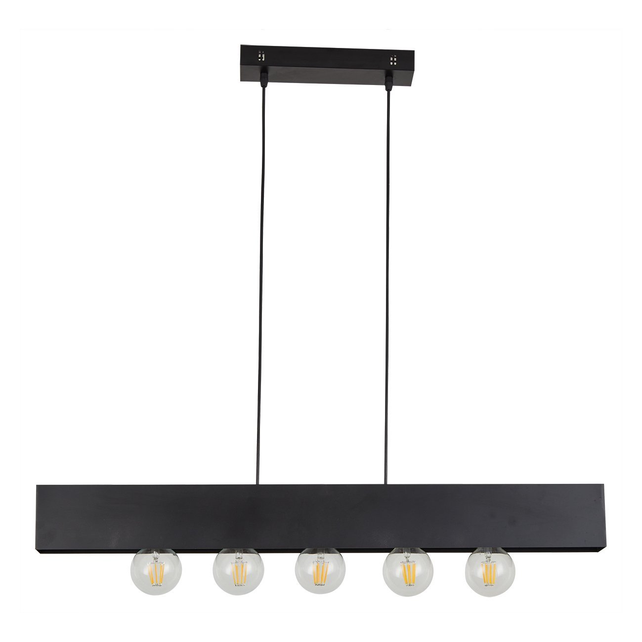 77-8254 SE21-BL-88 TALE BLACK METAL PENDANT B2 - Image 1