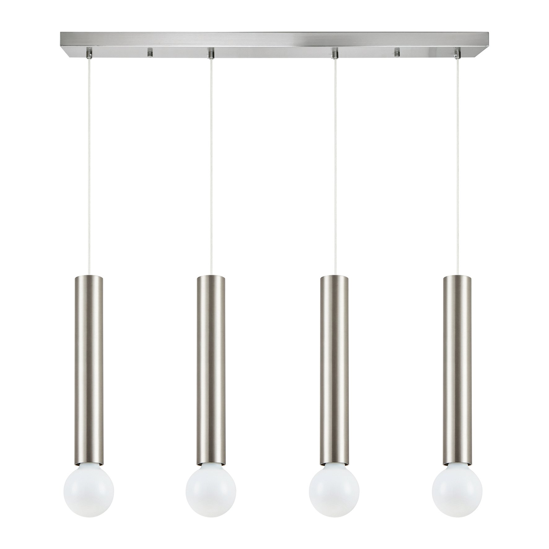 77-8664 SE21-NM-5-4NM ADEPT TUBE NICKEL MAT Nickel Matt Pendant+ - Image 1