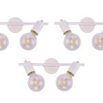 SE 137-2AW (x3) Soma Packet White adjustable spotlight+