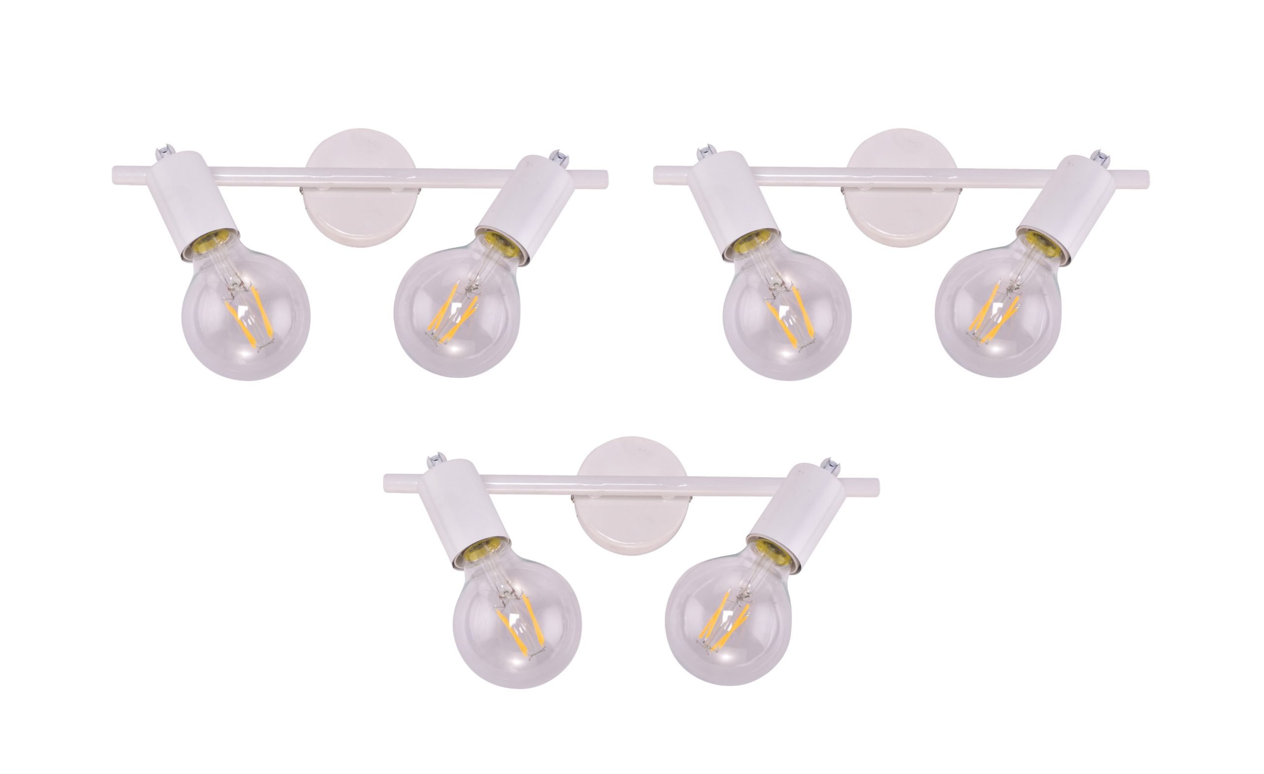 77-8859 SE 137-2AW (x3) Soma Packet White adjustable spotlight+ - Image 1