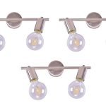 SE 137-2AN (x3) Soma Packet Nickel mat adjustable spotlight+