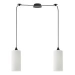 SE21-BL-4-BL2-GL3 ADEPT TUBE Pendant White Glass+