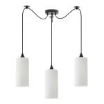 SE21-BL-4-BL3-GL3 ADEPT TUBE  Pendant White Glass+
