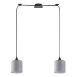 SE21-BL-B10-BL2-SH2 ADEPT PENDANT Grey Shade Pendant +