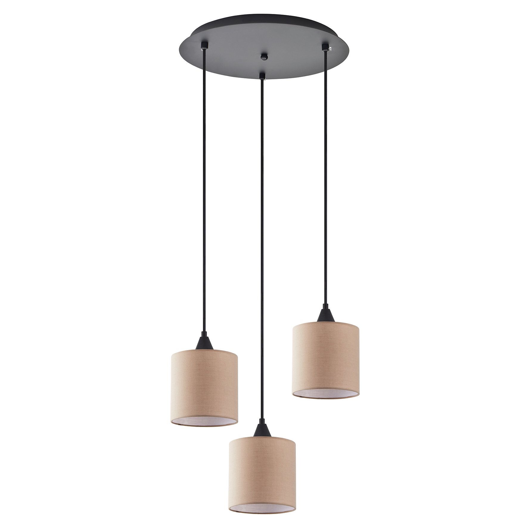 77-9020 SE21-BL-B10-BL3-SH3 ADEPT PENDANT Brown Shade Pendant+ - Image 1