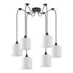 SE21-BL-B10-BL6-SH1 ADEPT PENDANT White Shade Pendant +