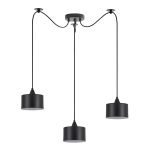 SE21-BL-B10-BL3-MS1 ADEPT PENDANT Black Metal Shade+