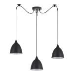 SE21-BL-B10-BL3-MS2 ADEPT PENDANT Black Metal Shade +