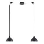 SE21-BL-B10-BL2-MS3 ADEPT PENDANT Black Metal Shade +