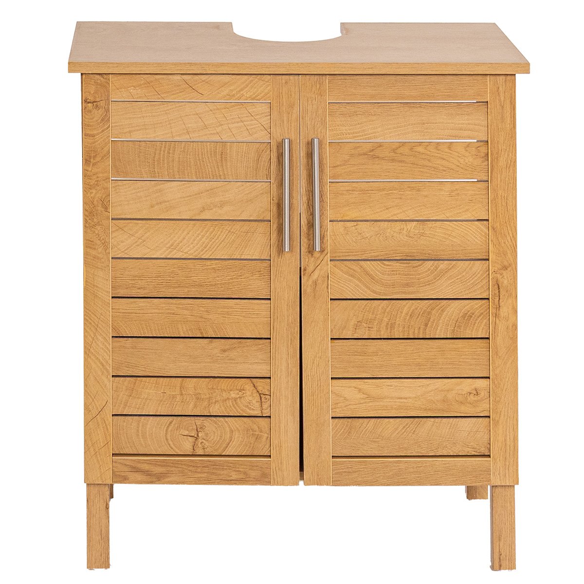 9900825 Έπιπλο μπάνιου ξύλινο 70χ60χ30 cm Eurocasa - Image 1