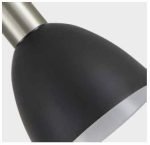 SE21-NM-4-MS2 ADEPT TUBE Nickel Matt Pendant Black Metal Shade+ - Image 2