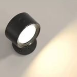 SE LED 4 MIZU BLACK WALL BATTERY LED LAMP RECHARCHEABLE 8x4,5cm 3,5w 2000mah 3CCT CHARGING TIME