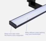 SE-BL-60 MULAN WALL LAMP BLACK 60CM 3CCT 12W WITH MEMORY Ζ2 - Image 3