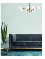 KQ S0980-9 NERVO PENDANT GOLD WITH OPAL GLASSES Β2 - Image 2