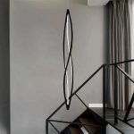 SE LED 100 SIGMA PENDANT BLACK 48W 3CCT 20x100cm IP20 220V 2 YEARS WARRANTY Α2