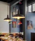 SE21-BL-35 SPACE PENDANT LAMP BLACK E27 35x100cm IP20 220V 2 YEARS WARRANTY Ε3