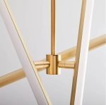 SE LED 50 VAMOS PENDANT GOLD 22W 3CCT 50x50x110cm IP20 220V 2 YEARS WARRANTY Δ3 - Image 2