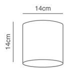 SE21-NM-4-4NM-SH1 ADEPT TUBE Nickel Matt Pendant White Fabric Shade+