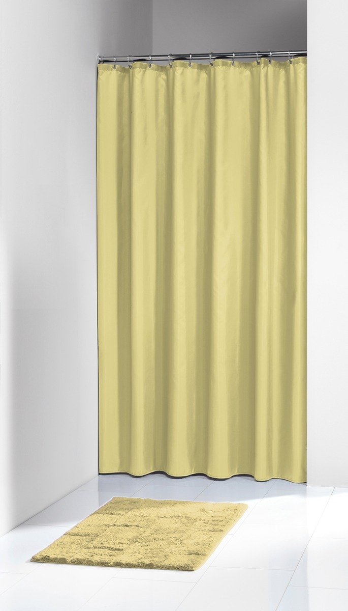 granadayellow Granada 180x200 yellow Πλαστική κουρτίνα μπάνιου Sealskin - Image 1