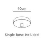 SE 149-BK IRIS PENDANT LAMP BLACK 1E2 - Image 2