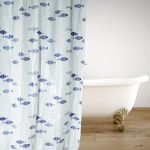 ΚΟΥΡΤΙΝΑ ΜΠΑΝΙΟΥ PEVA BLUE REEF 180(Μ)X180(Υ)