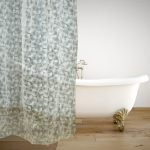 ΚΟΥΡΤΙΝΑ ΜΠΑΝΙΟΥ PVC CLEAR DOTS 180(Μ)X180(Υ)