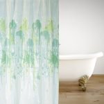 ΚΟΥΡΤΙΝΑ ΜΠΑΝΙΟΥ PEVA GREEN ART 180(Μ)X180(Υ)