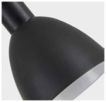 SE21-BL-4-BL3-MS2 ADEPT TUBE Black Pendant Black Metal Shade+ - Image 2