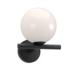 SE21-BL-15 SIRI WALL LAMP BLACK E14 20x20x20cm IP20 220V 2 YEARS WARRANTY Ε3