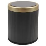 Επαναφορτιζόμενος Αυτόματος Κάδος με USB σε Μαύρο-Χρυσό 22x27cm