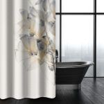Κουρτίνα Μπάνιου Des 118 Υφασμάτινη 180x200 cm