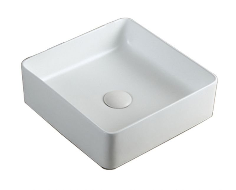 27-1800-1 KARE ΝΙΠΤΗΡΑΣ 37*37*12 ΛΕΥΚΟΣ - Image 1