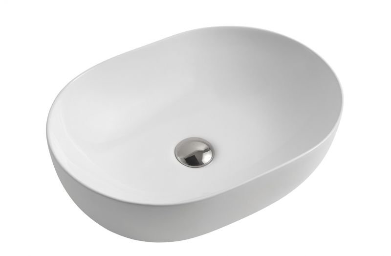 27-3493-1 OVAL SYSTEM ΝΙΠΤΗΡΑΣ 49*35.5*13.5 ΛΕΥΚΟΣ - Image 1