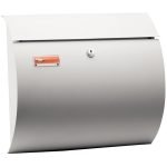 Μεταλλικό Γραμματοκιβώτιο Εξωτερικού Χώρου Λευκό 37.5x10.5x33cm - VERONA 3003 By Viometal