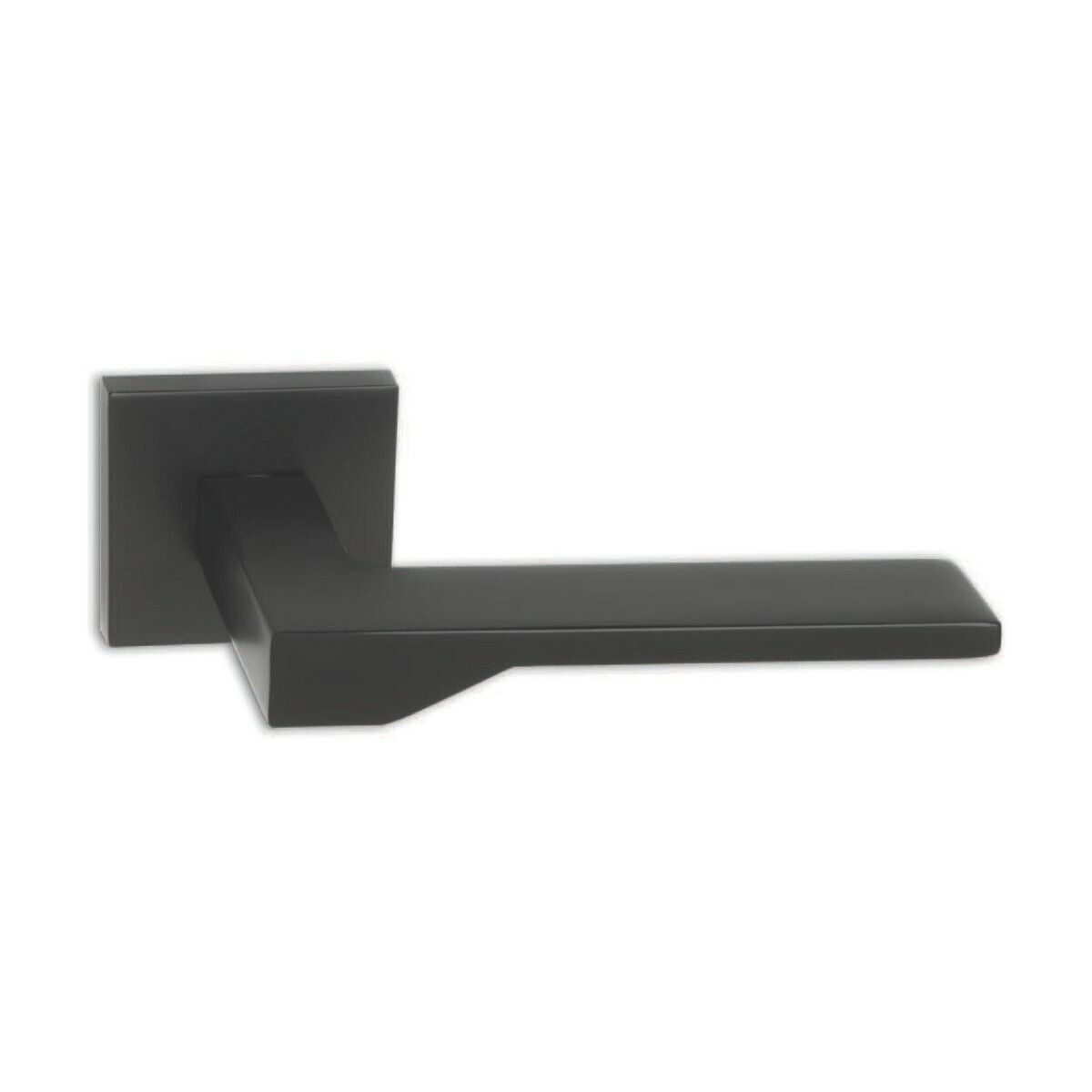 325Mm Πόμολο Πόρτας με Ροζέτα Best 325 - Μαύρο Ματ - Κλασική κομψότητα με μοντέρνες πινελιές - Image 1