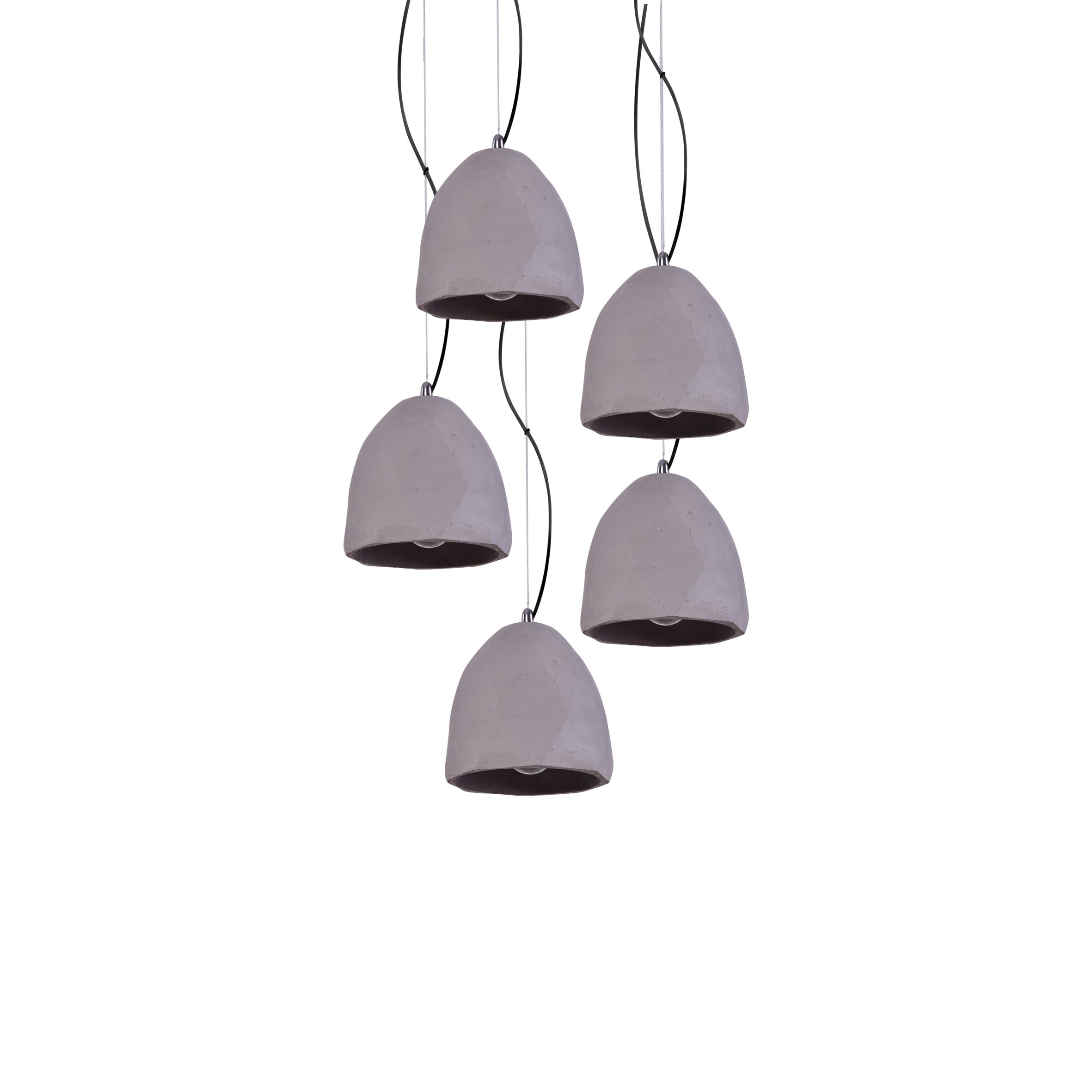 77-4151 SE 155-140-5 JOY PENDANT LAMP CEMENT+ - Image 1