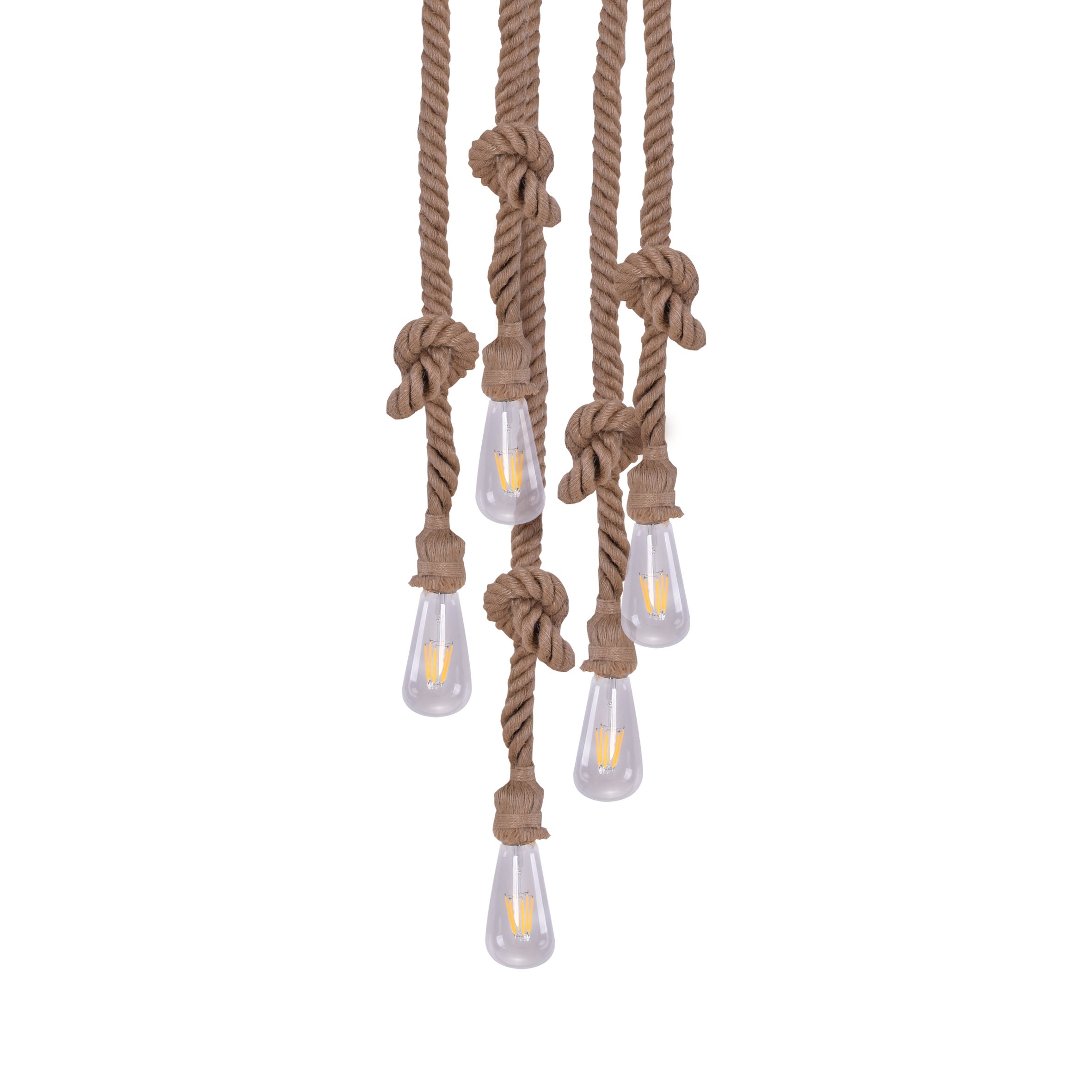 77-4346 SE147-27-5 MAYA PENDANT LAMP ROPE+ - Image 1