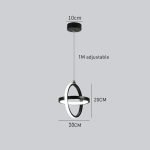SE LED 20 VETA BLACK PENDANT 24W 3CCT WITH MEMORY 2 YEARS WARRANTY Ζ4 Δ2 Ε1 - Image 2