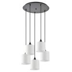 SE21-BL-B10-BL5-SH1 ADEPT PENDANT White Shade Pendant+