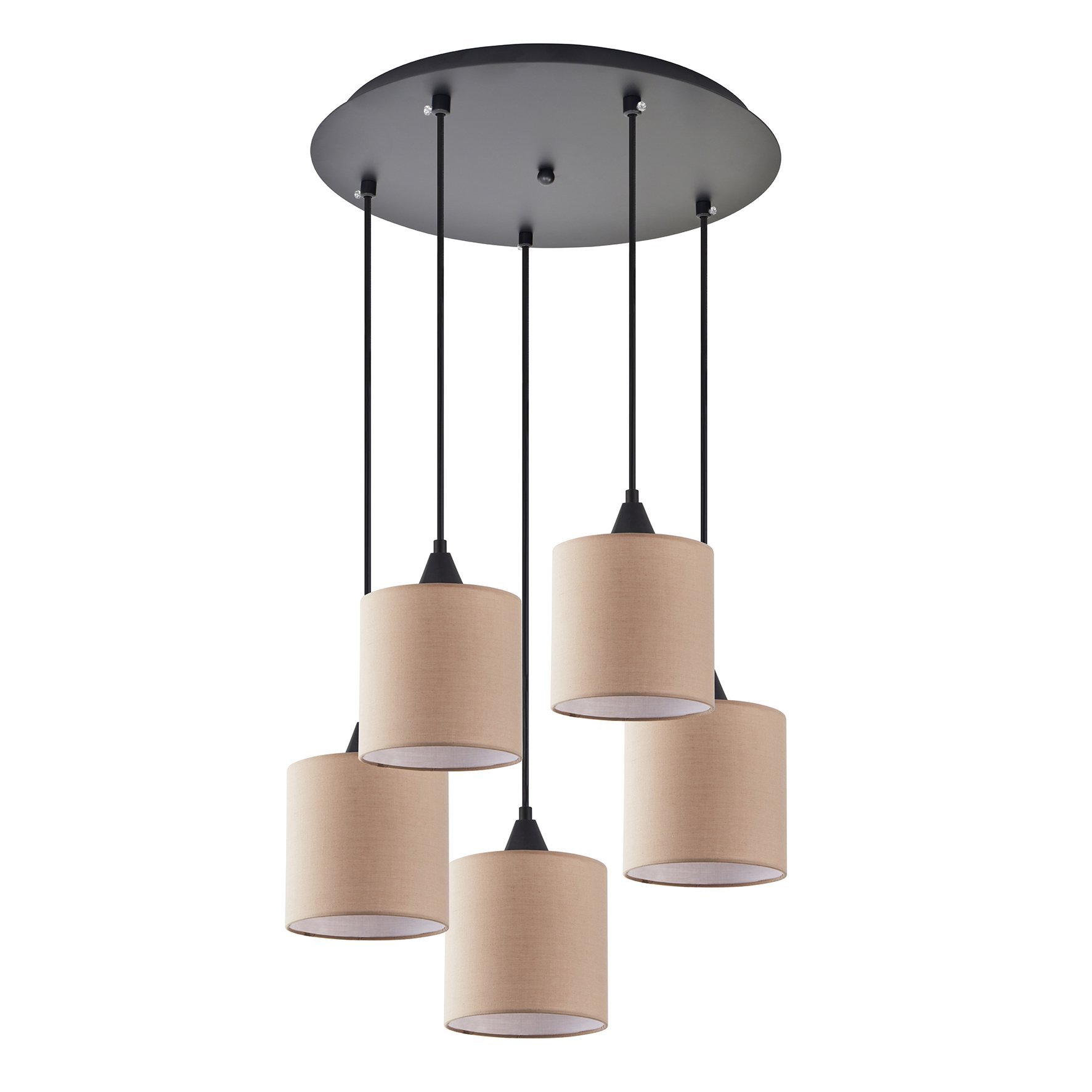 77-9029 SE21-BL-B10-BL5-SH3 ADEPT PENDANT Brown Shade Pendant+ - Image 1